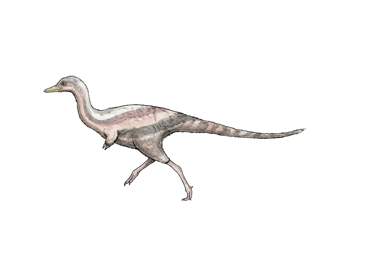 Ilustración paleontológica de Xixianykus