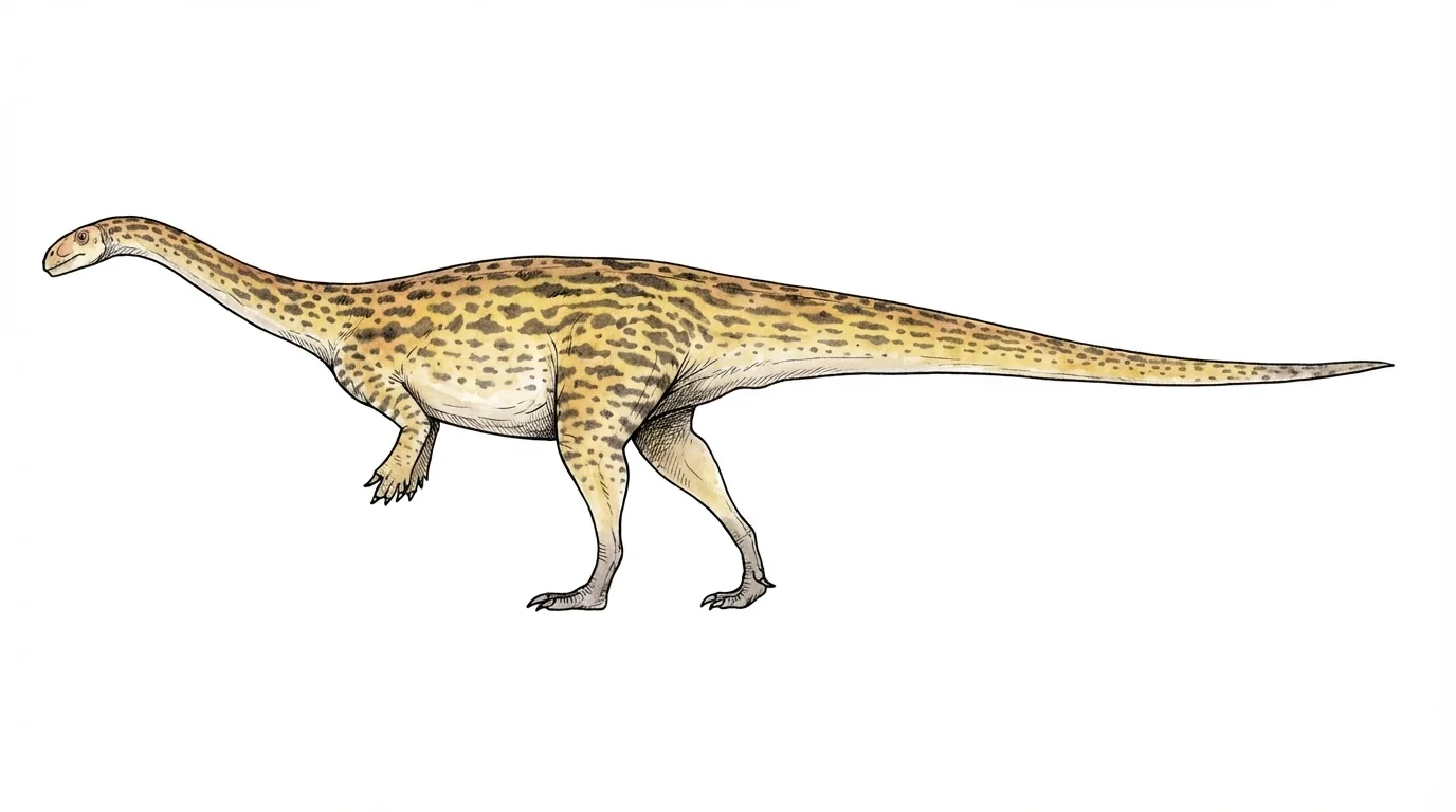 Ilustración paleontológica de Xixiposaurus