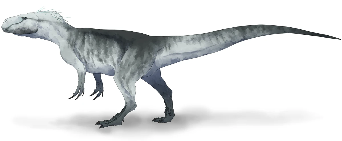 Ilustración paleontológica de Xuanhanosaurus