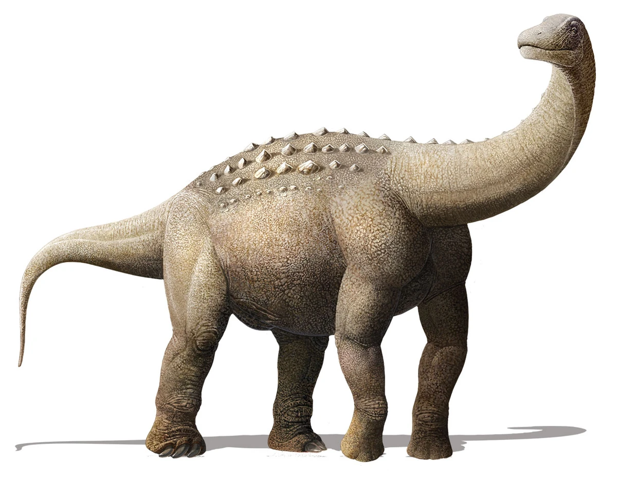 Ilustración paleontológica de Yamanasaurus