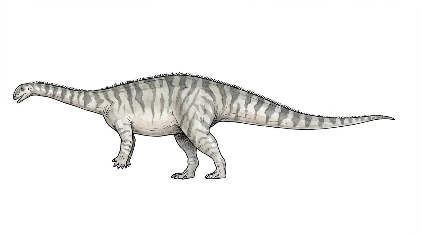 Ilustración paleontológica de Yizhousaurus