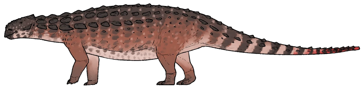 Ilustración paleontológica de Zhongyuansaurus