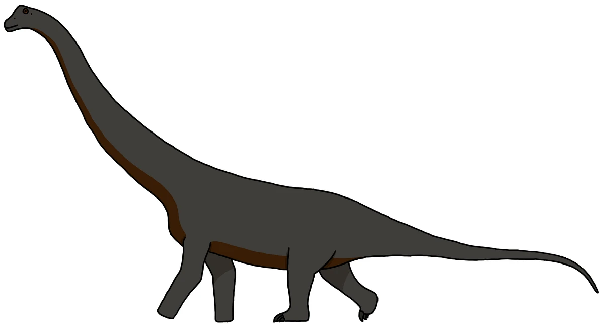 Ilustración paleontológica de Zhuchengtitan