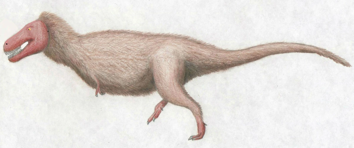 Ilustración paleontológica de Zhuchengtyrannus