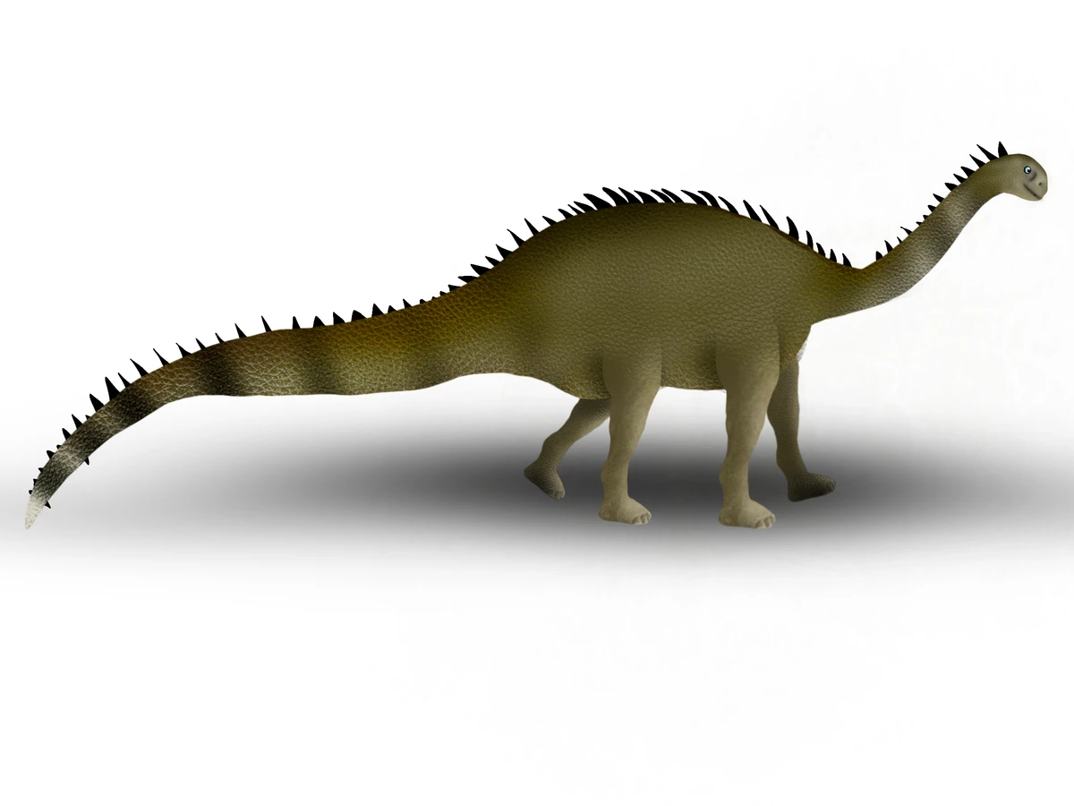 Ilustración paleontológica de Zizhongosaurus